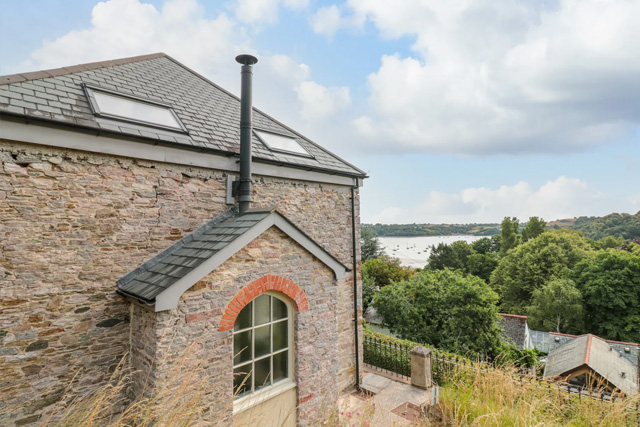 The view from The Old Chapel, Dittisham.